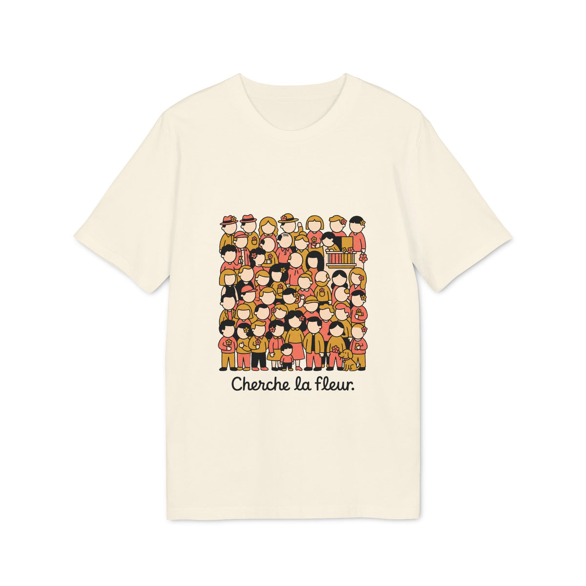 T-shirt « Cherche la fleur »