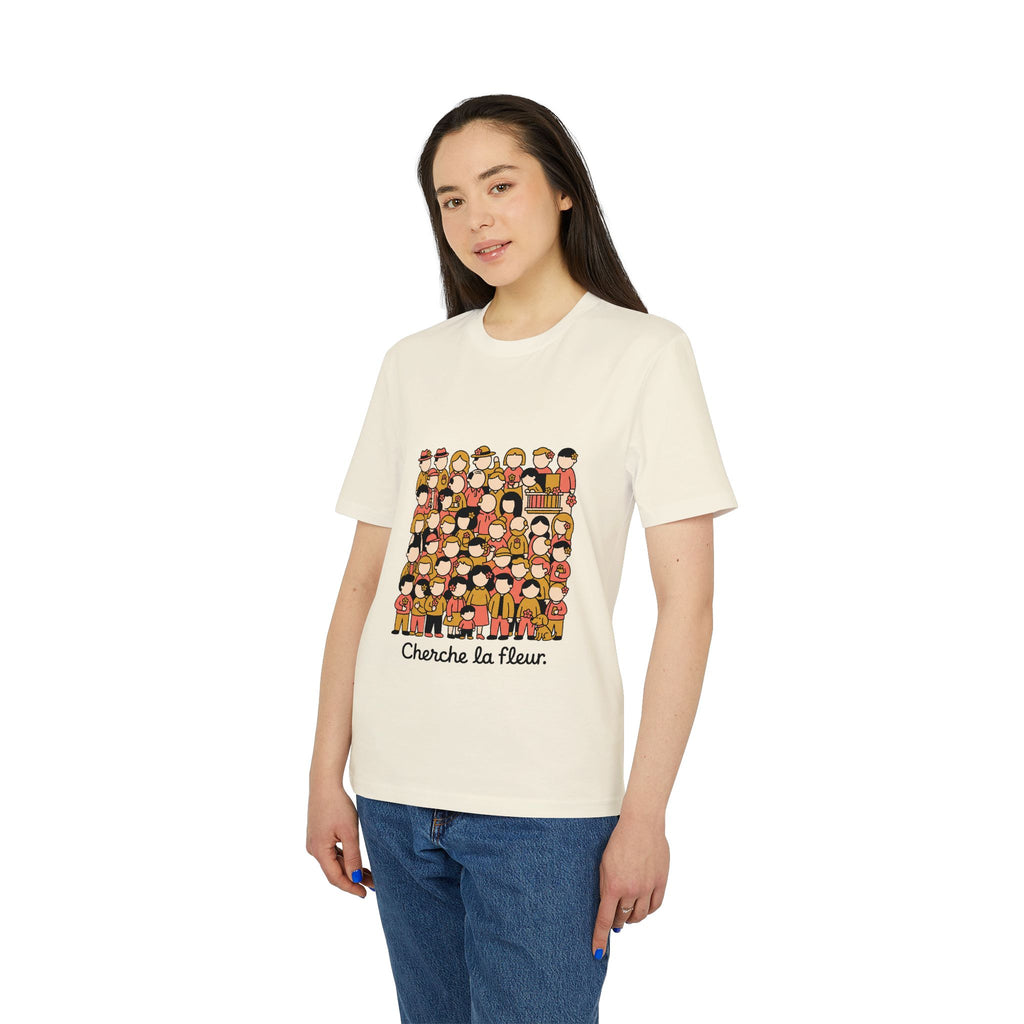 T-shirt « Cherche la fleur »