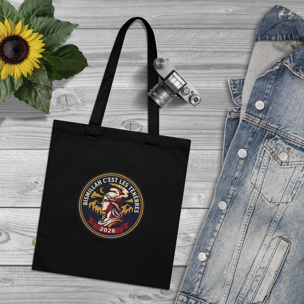Tote bag « Bismillah c'est les ténèbres – Écusson Marianne 2026 »