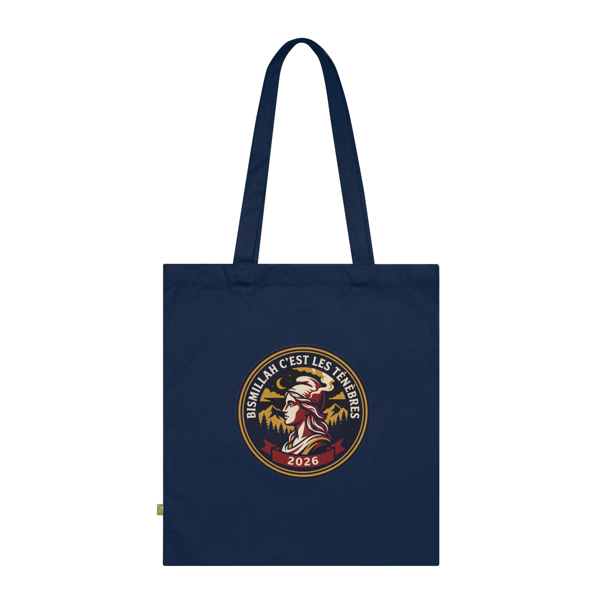 Tote bag « Bismillah c'est les ténèbres – Écusson Marianne 2026 »