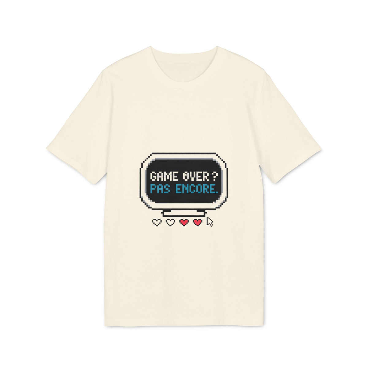 T-shirt « Game Over ? Pas encore. »