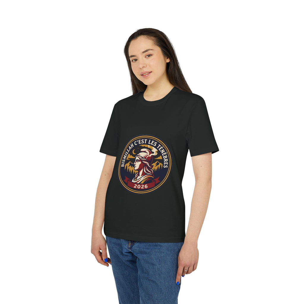 T-shirt « Bismillah c'est les ténèbres – Écusson Marianne 2026 »