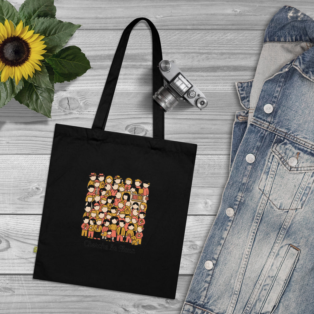 Tote bag « Cherche la fleur »