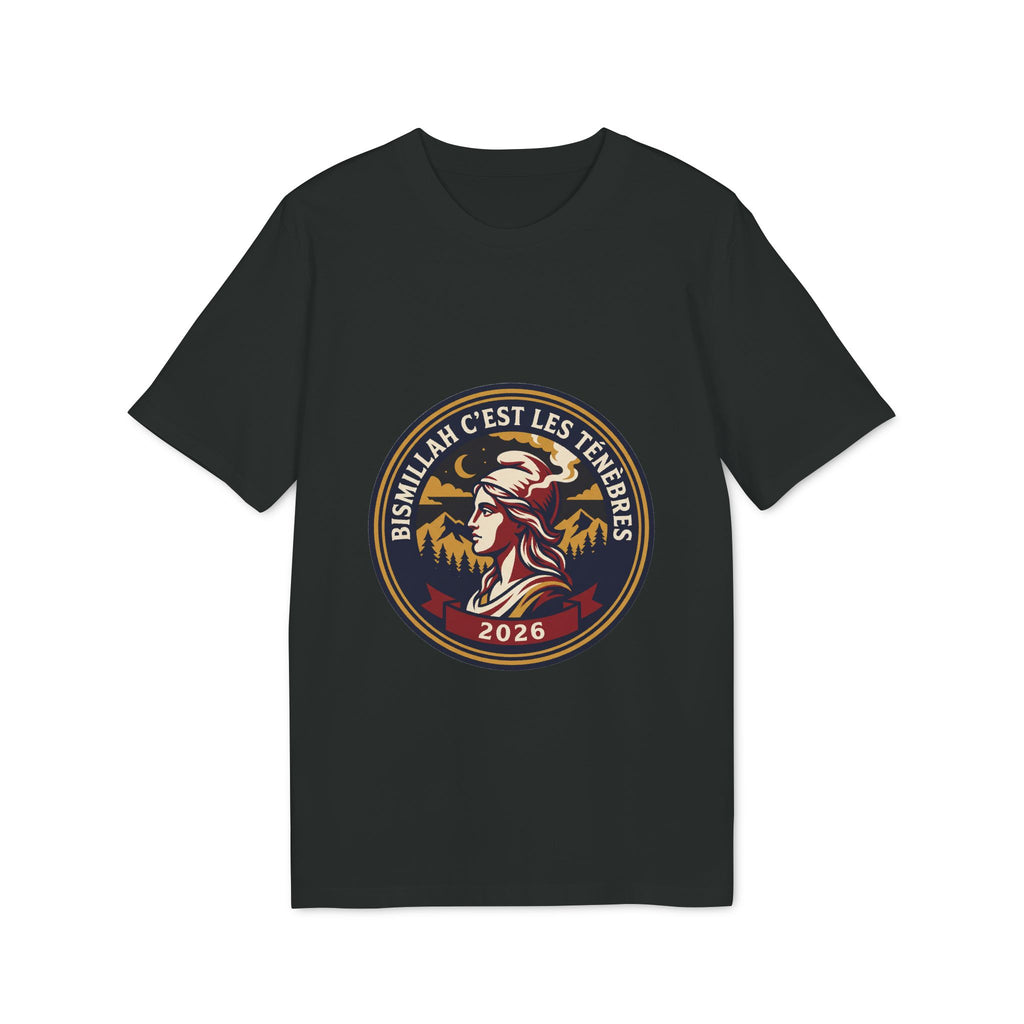 T-shirt « Bismillah c'est les ténèbres – Écusson Marianne 2026 »