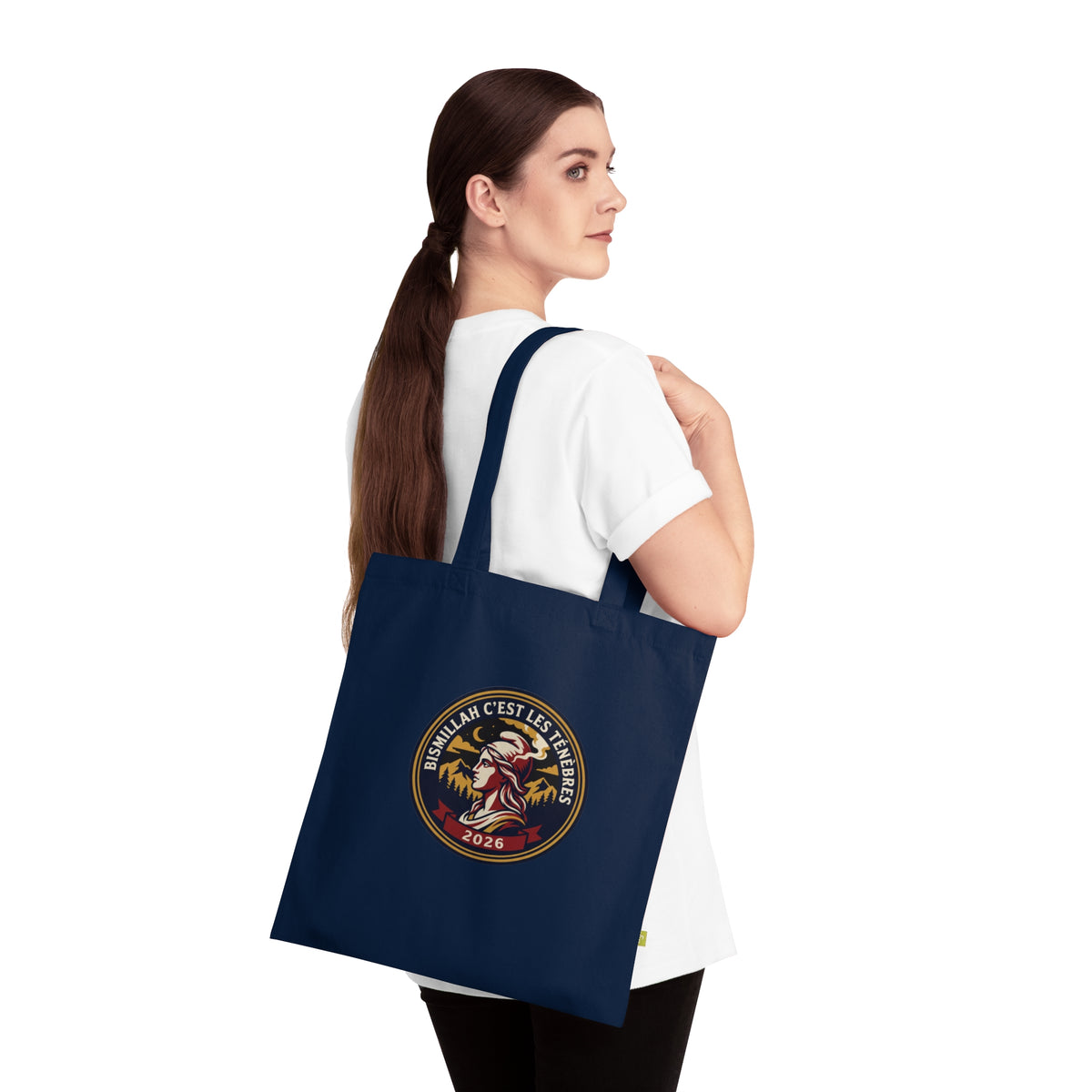 Tote bag « Bismillah c'est les ténèbres – Écusson Marianne 2026 »