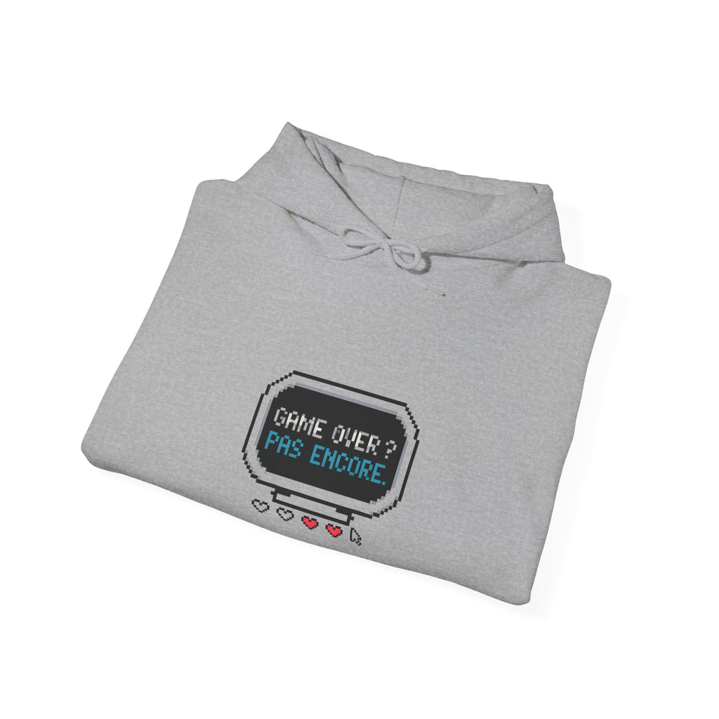 Hoodie « Game Over ? Pas encore. »