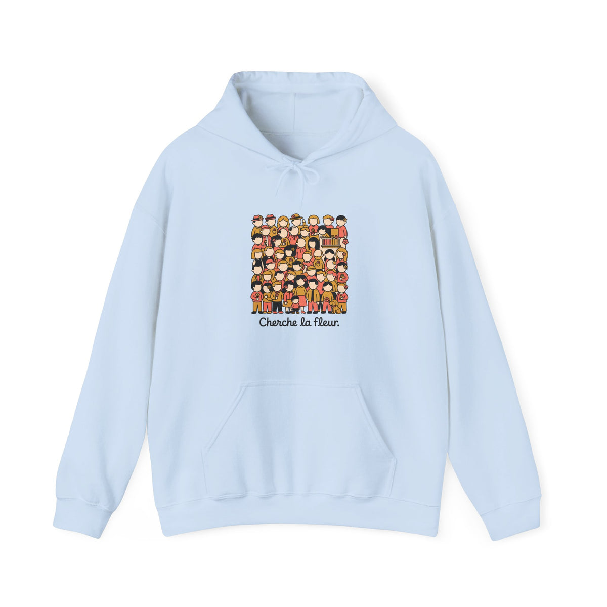 Hoodie « Cherche la fleur »