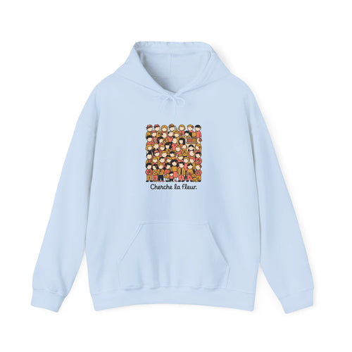 Hoodie « Cherche la fleur »