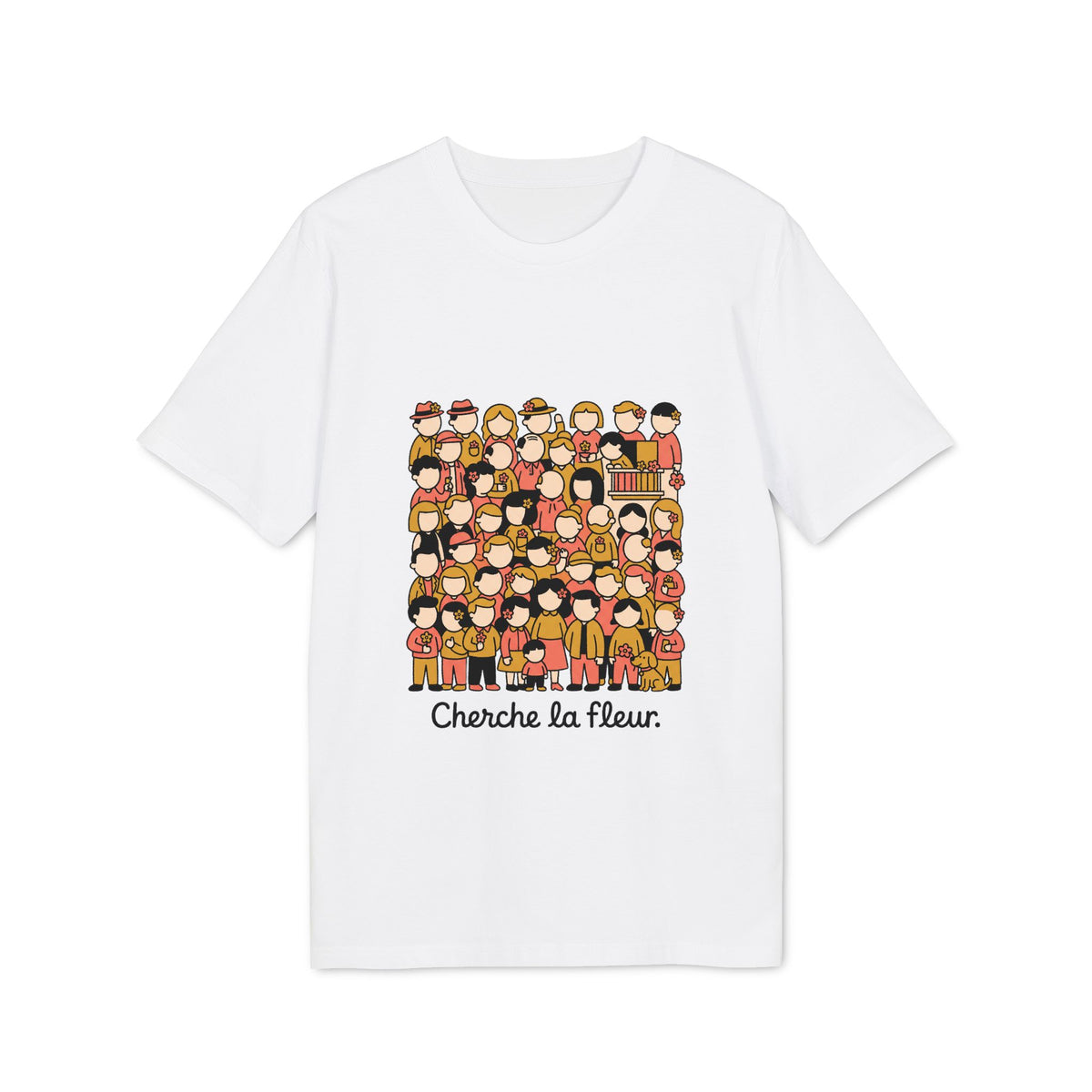 T-shirt « Cherche la fleur »