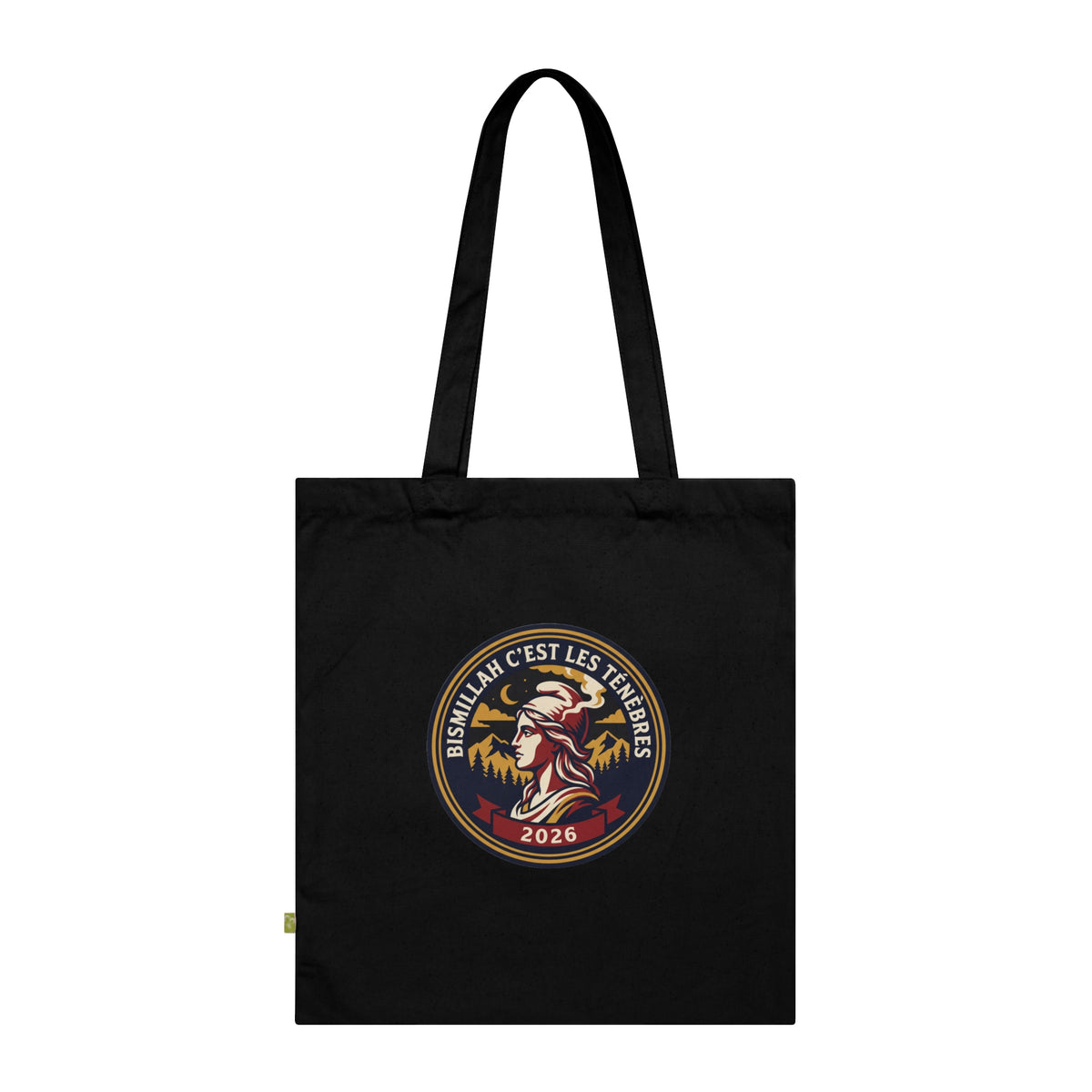 Tote bag « Bismillah c'est les ténèbres – Écusson Marianne 2026 »