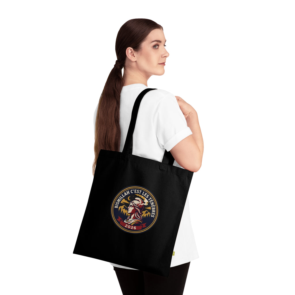 Tote bag « Bismillah c'est les ténèbres – Écusson Marianne 2026 »