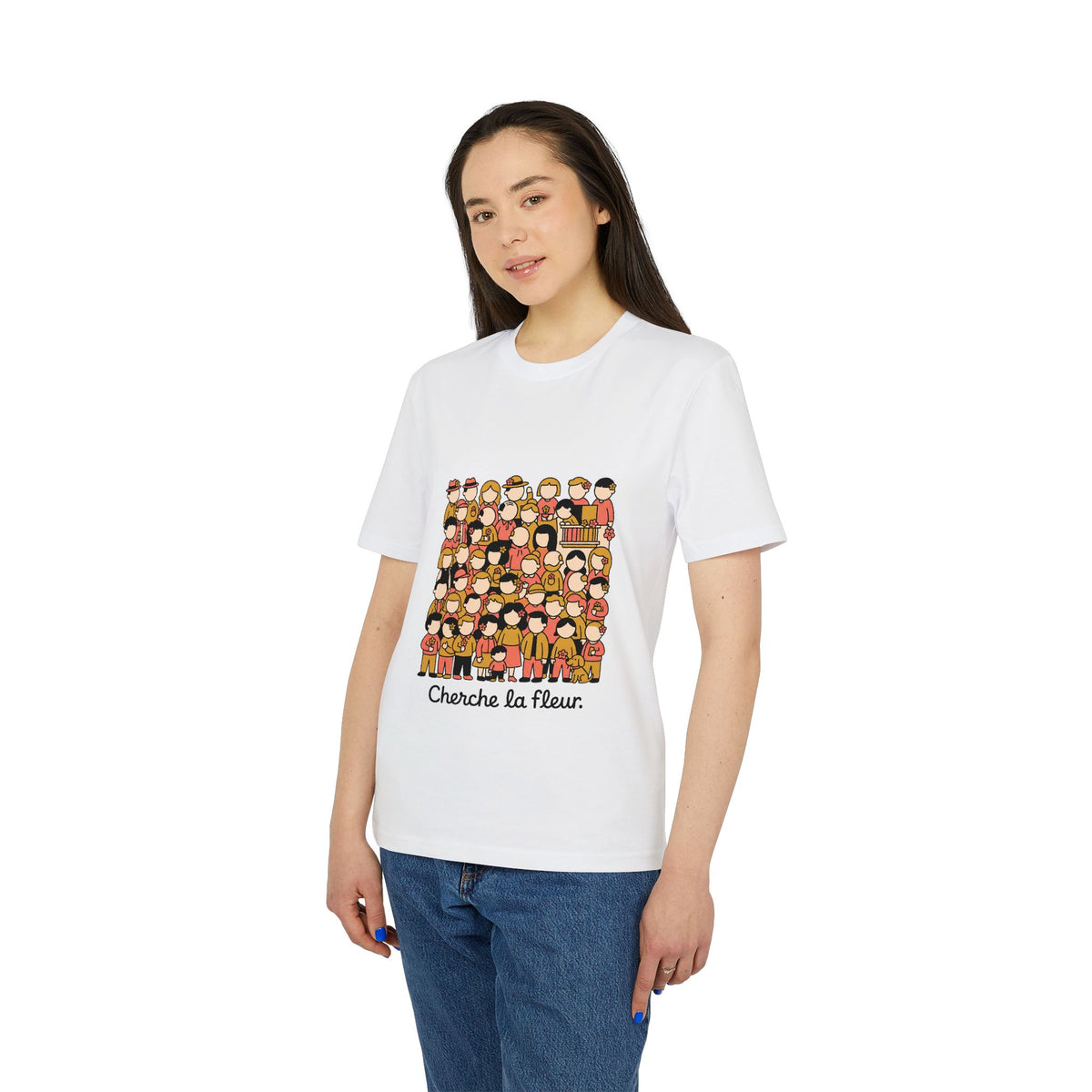T-shirt « Cherche la fleur »